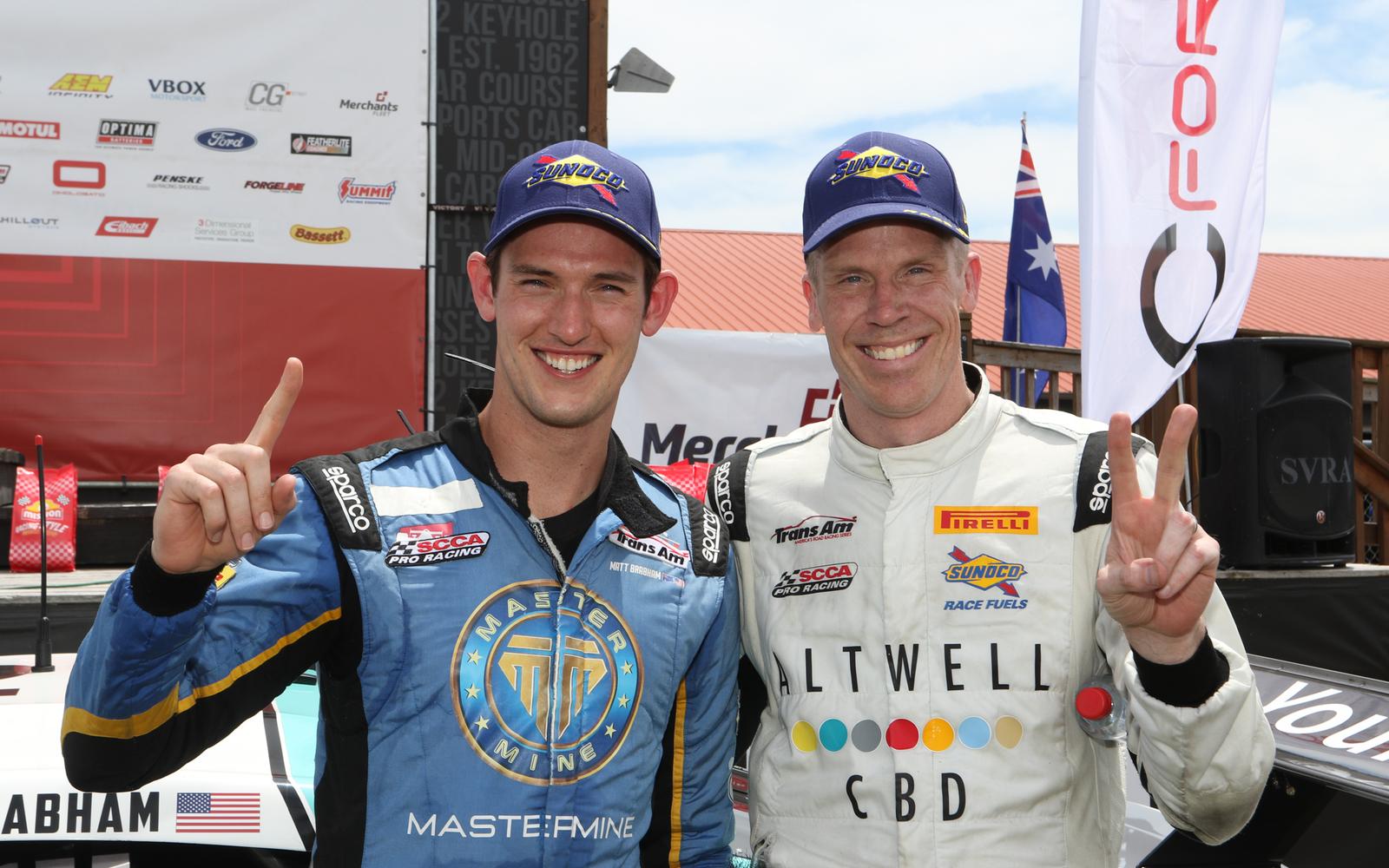 Matthew Brabham Wins at Mid-Ohio, Leads 1-2 Finish for CD Racing